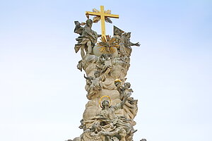 Stift Heiligenkreuz, Dreifaltigkeitssäule, Giovanni Guiliano, 1736-39