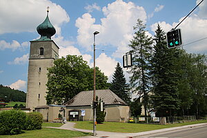 St. Veit an der Gölsen, Pfarrkirche hl. Veit, ehem. Wehrkirche, spätgotische Staffelkirche, 2. Hälfte 15. Jh.