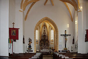 Rohrbach an der Gölsen, Pfarrkirche hl. Bartholomäus, spätgotische Saalkirche