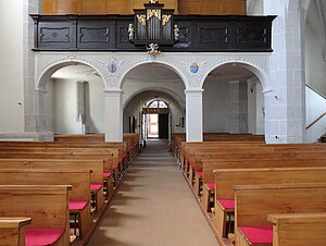 Türnitz, Pfarrkirche hl. Martin, Orgelempore