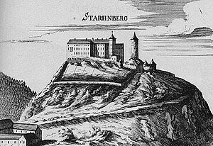 Burg Starhemberg, Stich Vischer