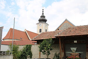Rohrendorf, Blick auf die Pfarrkirche