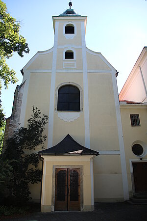 Katzelsdorf, Pfarrkirche hl. Radegundis, ehem. Franziskanerklosterkirche