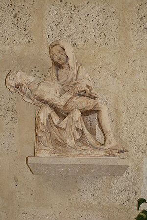 Laa an der Thaya, Pfarrkirche hl. Veit, Pietà, um 1400