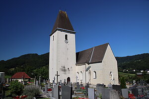 Eschenau, Pfarrkirche hl. Katharina, frühgotische Saalkirche, um 1300