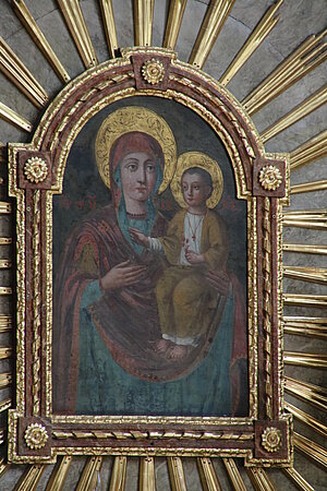 Kirchschlag in der Buckligen Welt, Pfarrkirche hl. Johannes der Täufer, Kopie des Gnadenbildes Maria Pötsch