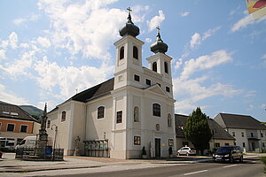 Thenneberg, Filialkirche zum Leidenden Heiland in der Dornau, Kuppelkirche, 1764-66 errichtet