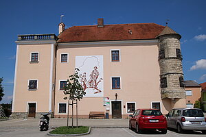 St. Peter in der Au, der Haghof - heute Bezirksbauernkammer - Bausubstanz Ende 16. - Anfang 17. Jahrhundert, Umbau 1709