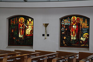 Breitenfurt bei Wien, Pfarrkirche hl. Bonifaz, Blick in das Kircheninnere