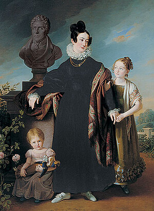 Krafft Porträt Josefine Dietrich von Landsee