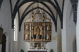 Krenstetten, Pfarr- und Wallfahrtskirche, Genselaltar, um 1510/20