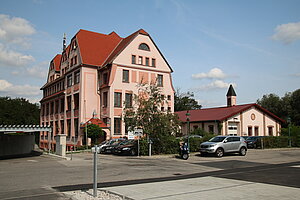 Oberwaltersdorf, Fabriksstraße, ehem. Baumwollspinnerei, Fabriksgebäude, 1895 erbaut