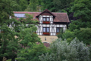 Schönberg am Kamp, Villa im Heimatstil, um 1900