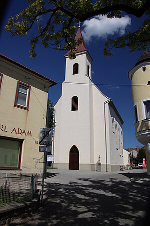 Rohrbach an der Gölsen, Pfarrkirche hl. Bartholomäus, spätgotische Saalkirche