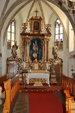 Neukirchen am Ostrong, Pfarrkirche Mariae Himmelfahrt, Chor