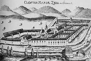 Klein-Mariazell, Stich Vischer, 1672