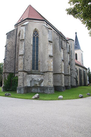 Marchegg, Pfarrkirche hl. Margaretha, frühgotischer Chor
