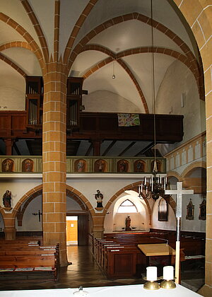 Edlitz, Pfarrkirche hl. Vitus, Chor und Langhaus bis 1455 fertiggestellt