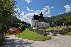 Kleinzell, Pfarrkirche Mariae Himmelfahrt, gotischer Kirchenbau, 13./14. Jahrhundert