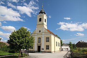 Reingers, Pfarrkirche Hl. Dreifaltigkeit, josephinische Saalkirche, 1784-1807