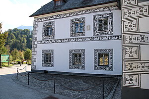 Lunz, Amonstraße Nr. 16, sog. Amonhaus, heute Gemeindeamt, 1551 errichtet, um 1600-1610 erweitert