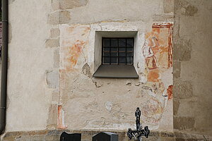 Kirchbach, Pfarrkirche hl. Michael, Freskenfragment Jüngstes Gericht