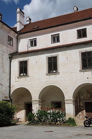 Dobersberg, Schloss Dobersberg, Innenhof