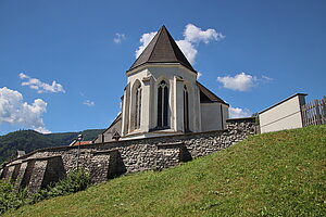 Kleinzell, Pfarrkirche Mariae Himmelfahrt, gotischer Kirchenbau, 13./14. Jahrhundert