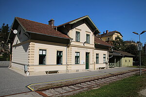 Rosenburg, Bahnhof, um 1890
