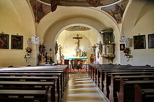 Furth an der Triesting, Pfarrkirche hl. Maria Magdalena, barocker Zentralbau, 4. Viertel 18. Jh.