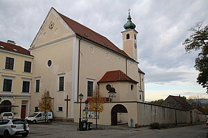 Neulengbach, Pfarrkirche Allerheiligste Dreifaltigkeit, ehem. Franziskanerkirche, erbaut 1623-27
