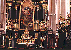 Lilienfeld, Stiftskirche Altar