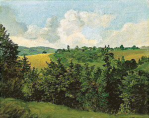 F. Gauermann, Landschaft aus Miesenbach, um 1825/30