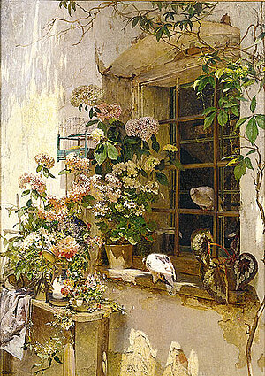 Carl Moll, Bauernfenster, 1893