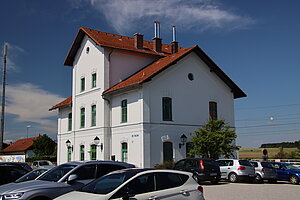 Irnfritz, Aufnahmegebäude Irnfritz, Bahnstrecke Wien-Gmünd, 1924