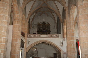 St. Veit an der Gölsen, Pfarrkirche hl. Veit, ehem. Wehrkirche, spätgotische Staffelkirche, 2. Hälfte 15. Jh.
