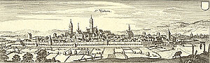 St. Pölten, Stich Merian 1649