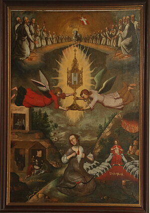 Schwarzau im Gebirge, Pfarrkirche hl. Nikolaus, Apokalyptische Allegorie (?), 4. Viertel 18. Jh.
