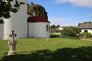 Reinprechtspölla, Pfarrkirche hl. Pankraz, neoromanische Taufkapelle