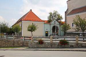 Eisgarn, Probsteihof, gotischer Kern, Umbauten 1593 und 1665-1680