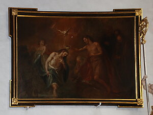 Niederranna, Pfarrkirche hl. Margaretha, Taufe Christi, Martin Johann Schmidt, 1793