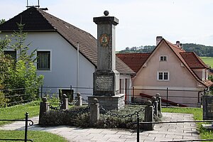 Leiben, Denkmal anlässlich des 400-Jahr-Jubiläums der Markterhebung 1913 errichtet