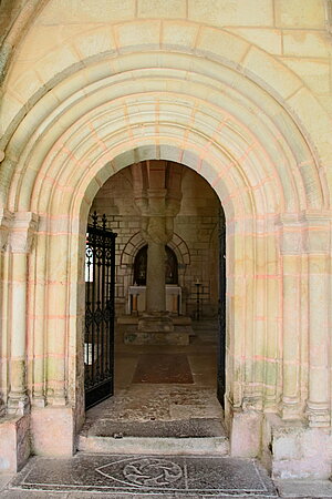 Stift Zwettl, Kreuzgang, ab 1210-1230/40 errichtet, Kapitelhausportal
