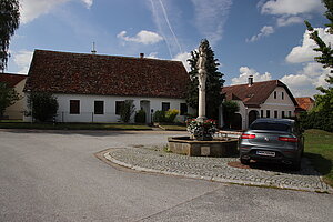 Impressionen aus Neukirchen an der Wild, Mariensäule, um 1700