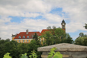 Kirchberg am Walde, Blick auf das Schloss Kirchberg, im Barock und Frühklassizismus ausgebaut