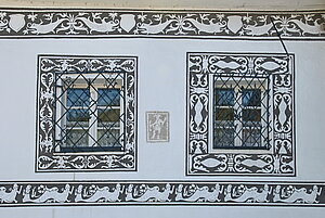 Lunz, Amonstraße Nr. 16, sog. Amonhaus, heute Gemeindeamt, 1551 errichtet, um 1600-1610 erweitert